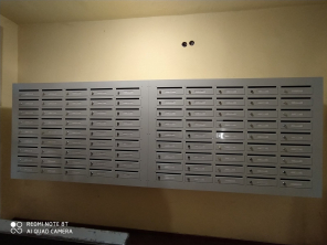 Korszerű társasházi postaláda Korszerű társasházi postaláda